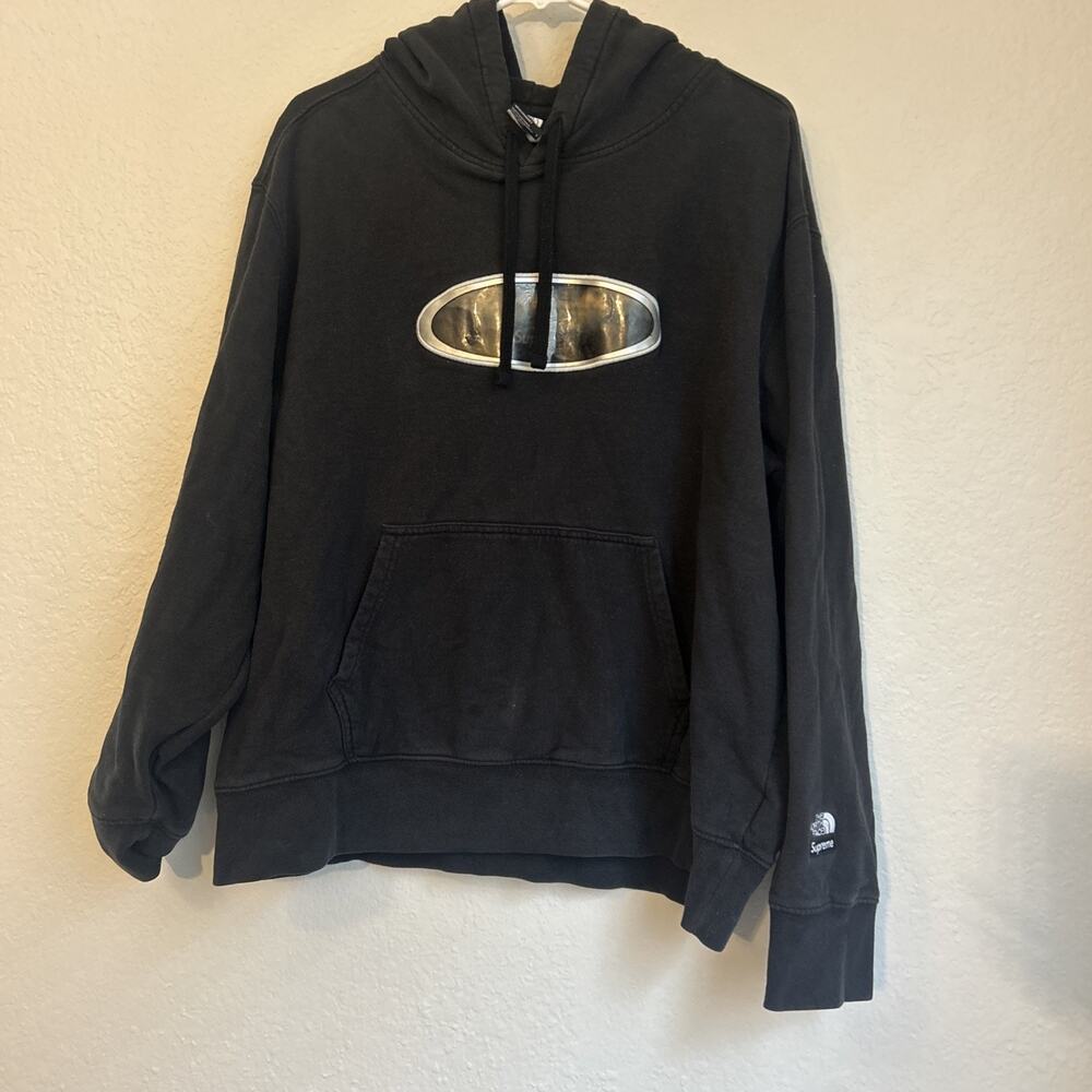 The North Face x Supreme Lenticular Mountains Hoodie Men’s Size XL *flaws*